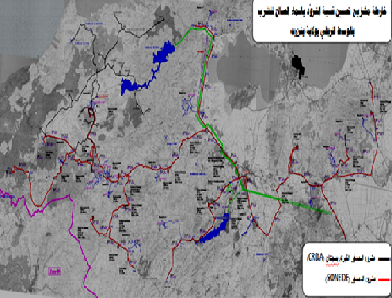 تحسين نسبة التزود الماء الصالح للشرب بالريف